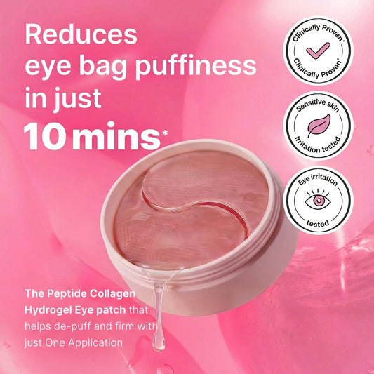 Collagen Caffeine Eye Patch – Peptides To Smooth, Plump & Brighten Under-Eyes